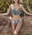 Áo tắm đi biển bikini nữ ngực nhỏ thu thập gợi cảm ba cánh Ginny bảo thủ ống đôi hàng đầu trắng - Bikinis Bikinis