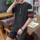 [4杆五分袖 黑色]