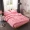 Bộ đồ giường một gia đình bốn mục đích kép màu ký túc xá đơn giản khăn trải giường ba mảnh chăn bốn bộ 3 người đúp - Khăn trải giường ra giường màu xám