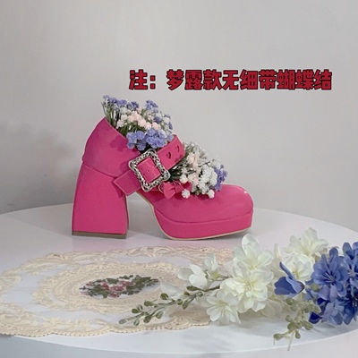taobao agent [Monroe spot] Binguo Lulita Lolita Original Japanese versatile thick high -heeled Maryzhen women's single shoes