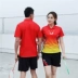 2021 New Butterfly / Butterfly Bateball Quần áo Quần áo Suit Men and Women Summer Short-Tay áo ngắn Sấy khô Thể thao Jersey áo thun dài tay the thao nam Áo phông thể thao