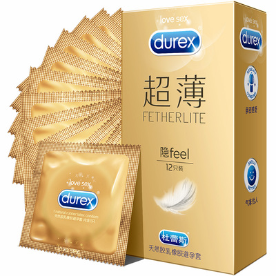 Durex ультратонкий, упаковка 12 шт./коробка