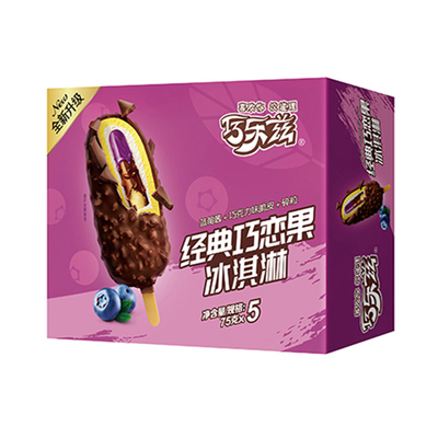 [5 шт.] Мороженое Yili Qiaolezi Classic Qiaolianguo 75г