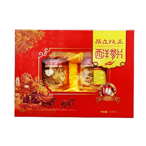 Подарочная коробка с ломтиками американского женьшеня Angli, 60 г*2 банки/коробка