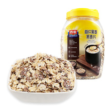 冲饮谷物 西麦高纤黑麦燕麦片1千克/桶 Simeon