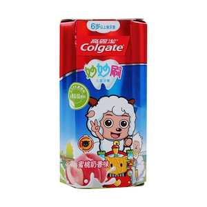 Gaolujie miao miao straving детская зубная паста (старше 6 лет) персиковой молоко аромат 70 грамм