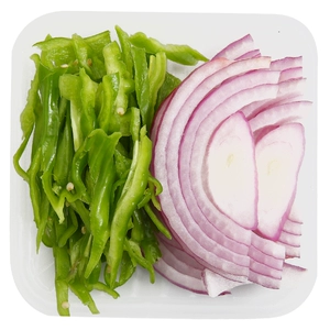 [（净菜）青椒红洋葱块组合 250g/份]