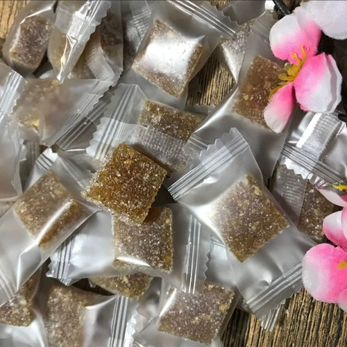 Оригинальный имбирный сахар с имбирным сахаром Хаошан Специальный кокосовый вкус коричневый сахар имбирный имбирный сахар. Случайная закуска 500 г бесплатная доставка