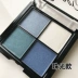 Rare Solid Color Matte Blue Eye Shadow Pearl Blue Eye Makeup Peacock Blue Blue Blue Blue Blue Blue Blue Eyeshadow Palette - Bóng mắt phấn mắt clio pro eye palette Bóng mắt