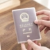 PVC hộ chiếu không thấm nước gói hộ chiếu trong suốt hộ chiếu Trung Quốc hộ chiếu minh bạch hộ chiếu bảo vệ hộ chiếu hộ chiếu túi đựng giấy tờ xe ô tô Túi thông tin xác thực