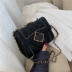 Xiaoxiangfeng Lingge chain bag nữ 2019 phiên bản mới của Hàn Quốc hoang dã túi nhỏ một vai vuông nhỏ lưới màu đỏ nhỏ màu đen túi - Túi xách nữ Túi xách nữ