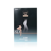 Chính hãng hạt tiêu đỏ 8D siêu mỏng mùa hè đáy vớ nữ vớ rộng T tập tin pantyhose liền mạch 9207 quần tất đen dẫm gót