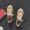 Giày vải phổ thông nữ sinh viên phiên bản Hàn Quốc của mùa xuân phẳng đáy hoang dã thủy triều retro cổng gió nền tảng giày trắng sang trọng - Plimsolls