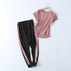 Одежда для йоги 2020新款瑜伽服套装女春夏健身房运动跑步服宽松健身服速干衣透气 Wimigirls