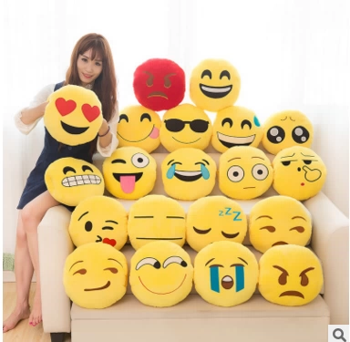 Большой креативный QQ смайон с эмотиком теплы