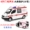 Mô phỏng 120 xe cứu thương hợp kim mô hình đồ chơi bệnh viện xe cứu thương mô hình trẻ em đồ chơi kéo xe lại - Chế độ tĩnh mô hình xe container