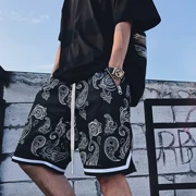 CONKLAB 2018SS Thiết kế ban đầu Eo hoa hip hop thủy triều thương hiệu quần short lưới lót quần thể thao bãi biển