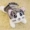 Búp bê mèo phô mai lớn dễ thương đồ chơi sang trọng ngọt ngào nhà riêng búp bê mèo Xiao Xiaoqi mèo gối gạo bóng mèo - Đồ chơi mềm gau bong