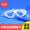 Kính bơi 600 độ 800 độ mở rộng mà không có độ unisex mắt trái và mắt phải kính điều chỉnh khác nhau - Goggles