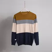 Áo len nam mùa thu 2018 mới phiên bản Hàn Quốc của áo thun nam tự trồng áo len nam mùa đông áo sơ mi nam thủy triều