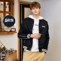 Semir, демисезонная дорожная спортивная куртка для отдыха, бейсбольная трендовая форма, стиль ретро-гонконг 80-90х