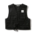 Mùa thu cá tính đa chức năng túi dụng cụ vest nam triều Nhật và Hàn Quốc - Dệt kim Vest áo khoác nam giả vest Dệt kim Vest