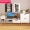 Nội thất phòng khách Bắc Âu TV tủ bàn cà phê kết hợp gỗ rắn đơn giản bên một vài tủ tủ trà ghế thông minh