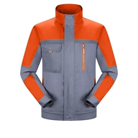 Серый оранжевый топ плеча