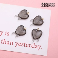 2#серое сердце золотое гвоздь 1