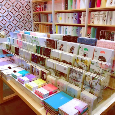 Акриловая книжная полка, книга, система хранения, открытка, планировщик