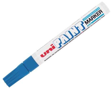 Mitsubishi Paint Pen Px-20 светло-голубая краска ручка Uni Paint Mark