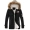 Áo khoác chống nắng mùa đông 2017 cho nam và nữ trong phần dài của dịch vụ áo khoác cotton mùa đông mặc áo khoác cotton đôi - Bông