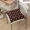 Đệm cứng đệm chống trượt đẹp hông vải cổ điển tăng hẹp bên hẹp bán nguyệt gỗ gụ đệm sofa đơn màu đỏ thảm trải ghế sa lông