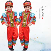 Trang phục dân tộc thiếu nhi, bé trai, Dais, bầu bí, trang phục, biểu diễn hợp xướng múa thiểu số Vân Nam - Trang phục