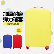 Hành lý bìa đàn hồi xe đẩy trường hợp bảo vệ bìa bụi che hành lý du lịch bụi che box set tùy chỉnh cộng với logo