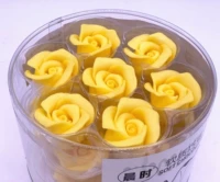 21 желтые розы