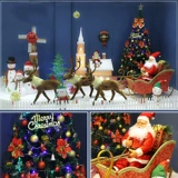 Рождественский декор для отеля для пожилых людей, наряжаться