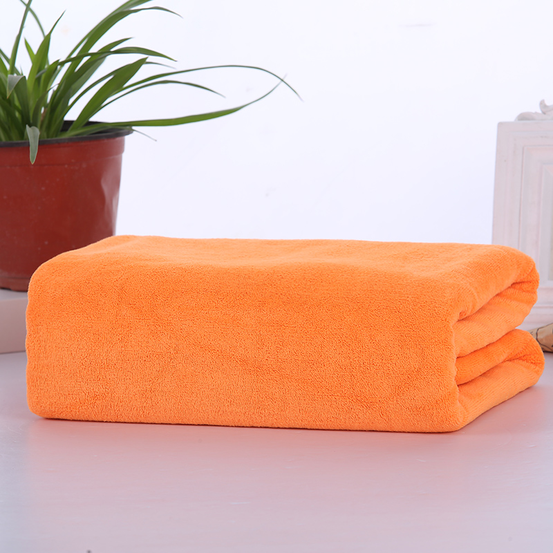 OrangeBeauty Salon enlarge Bath towel Foot therapy shop hotel Bed towel special-purpose Sofa towel than pure cotton water uptake Quick drying No hair loss