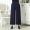 Phụ nữ trung niên của mùa xuân và mùa thu đàn hồi eo quần mẹ nạp lỏng phần mỏng Châu Á cotton linen thẳng eo cao quần chân rộng mùa hè áo khoác cho mẹ 40 tuổi