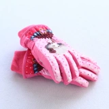 Детские перчатки, детский зимний водонепроницаемый лыжный стеганый удерживающий тепло комплект