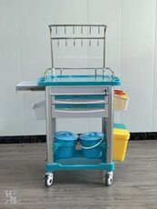 Инструмент кабинет 医院用abs输液车送药车药品收纳抢救车abs塑料小推车多功能麻醉车