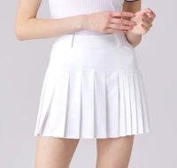 3502 Белая короткая юбка