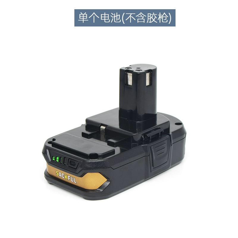 18V sạc không dây súng bắn keo 60W pin lithium súng bắn keo 11mm bảng hiệu quảng cáo ngoài trời không dây súng bắn keo nóng keo bắn súng 