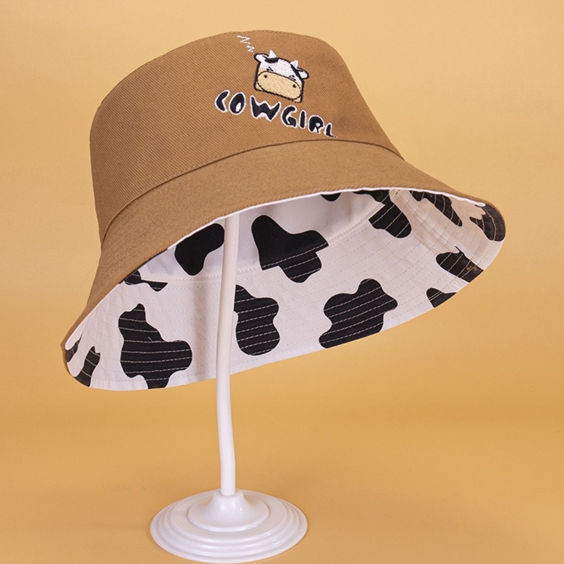 K87 Camel (Double Sided) Cow (Head Circumference 57)this year popular Of Hat new pattern 2021 Spring black two-sided  Women's hat Fisherman hat Cool young fashion
