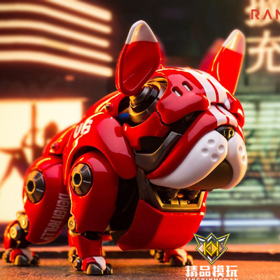 taobao agent Spot RAMB Meng Pet Mechanical Bullfighting Dog Red Green Machine Dog Dog Play Mech