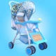 Xe đẩy trẻ em tre tre trẻ em nhẹ tre đan xe đẩy có thể ngồi nằm xe đẩy em bé mùa hè đơn giản ghế mây trẻ em - Xe đẩy / Đi bộ