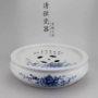 Bộ ấm trà gốm sứ Fu Fu Trung Quốc Đơn giản hộ gia đình Khay trà Bàn trà Khay lớn Vòng đôi Lưu trữ nước Khay trà - Trà sứ ly thủy tinh uống trà