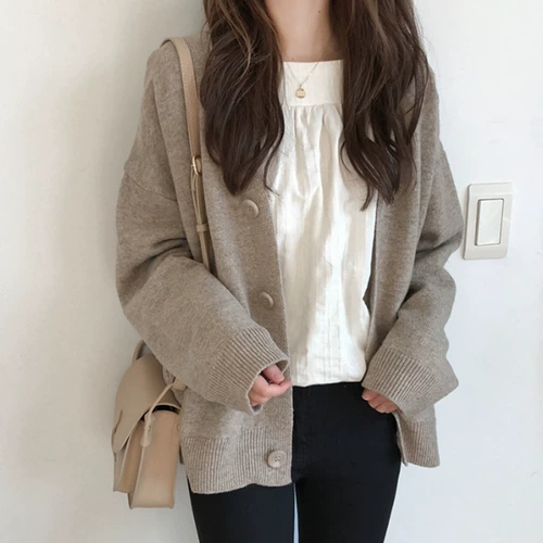 Свитер, осенний кардиган, демисезонная куртка, 2022, французский стиль, в стиле Шанель, подходит для подростков