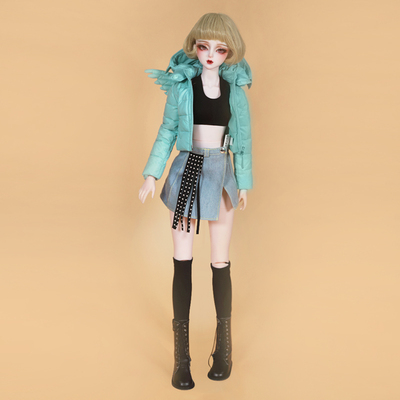 taobao agent Doll, down jacket, clothing, 60cm