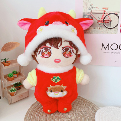 taobao agent Red doll for dressing up, changeable clothing, 20cm